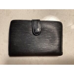 Louis Vuitton‎ Epi Leather Bifold Wallet Coin Purse Black